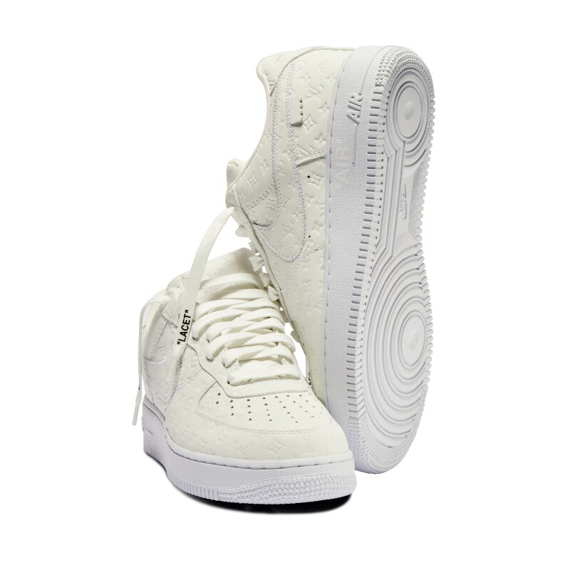 Nike Air Force 1 White x Louis Vuitton - bamn.