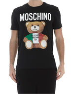 Moschino Italian Teddy Cotton T-shirt - bamn.