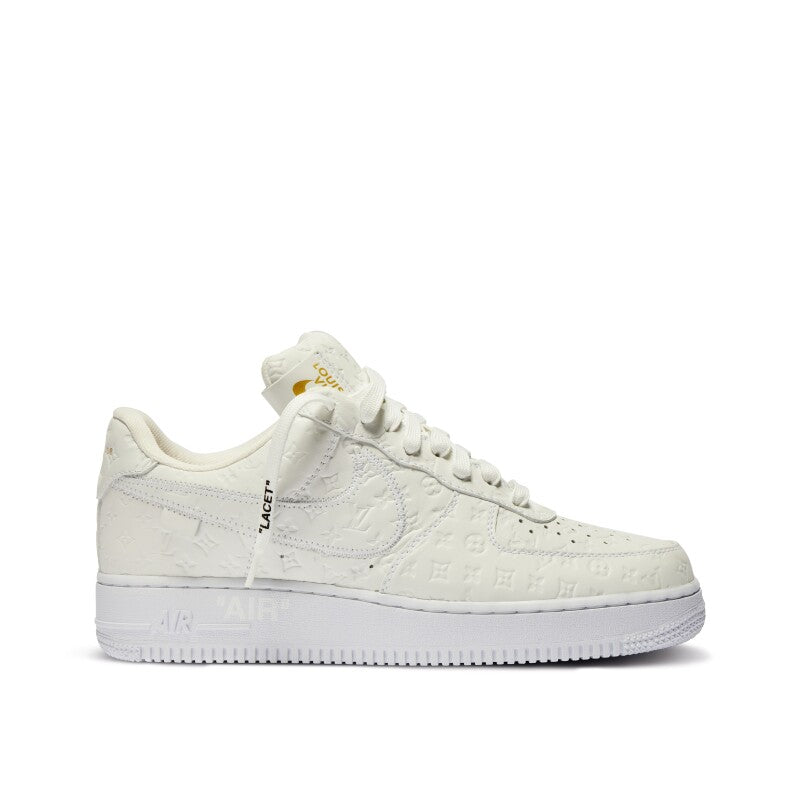 Nike Air Force 1 White x Louis Vuitton - bamn.