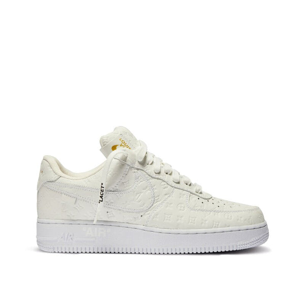 Nike Air Force 1 White x Louis Vuitton - bamn.