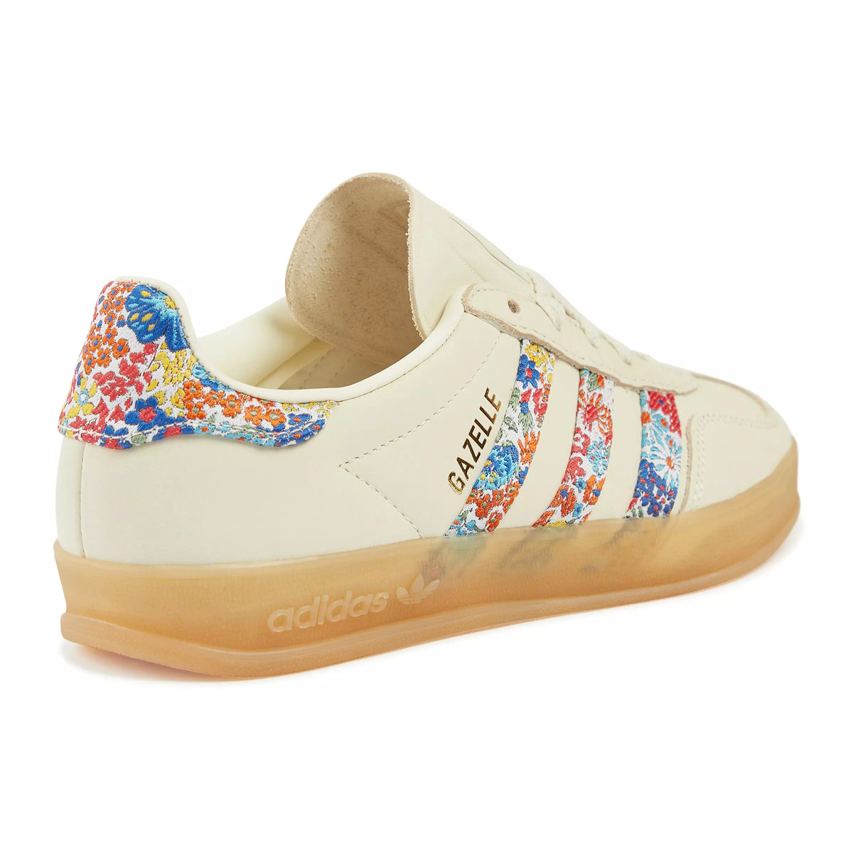 Adidas Cream Gazelle Indoor x Liberty London sneakers - bamn.
