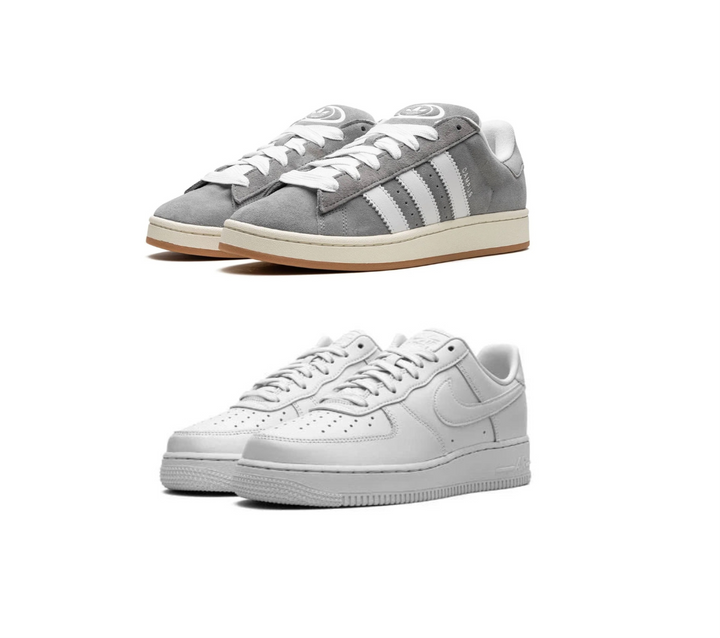 Adidas Campus 00s Grey x AirForce 1 - bamn.