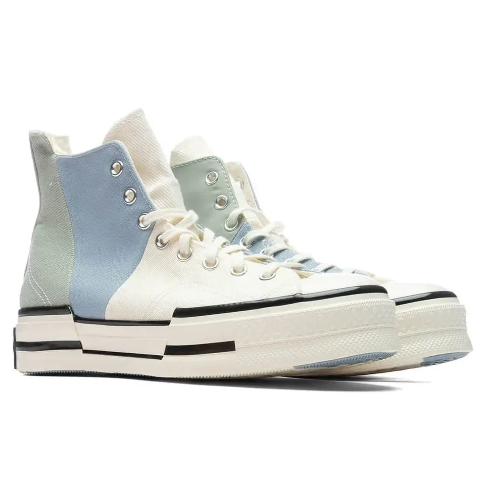 Converse Chuck 70 Mid "White and Blue" - bamn.