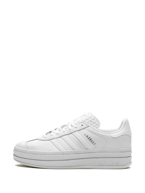 Adidas Gazelle Bold "All White" - bamn.