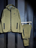 Nike Tech Fleece "Army Green" - bamn.