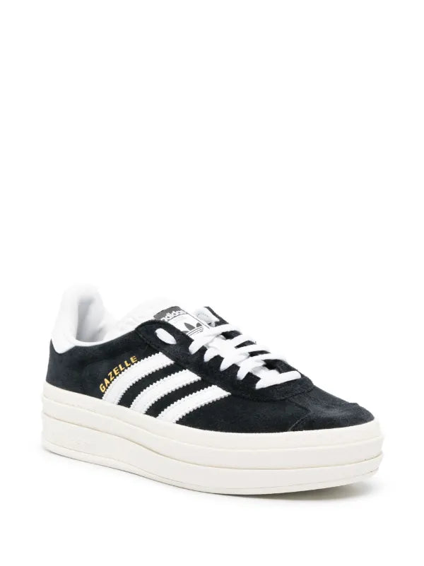 Adidas Gazelle Bold "Black and White " - bamn.