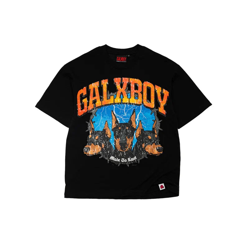 GALXBOY UNDERDOG T-SHIRT 'BLACK' - bamn.