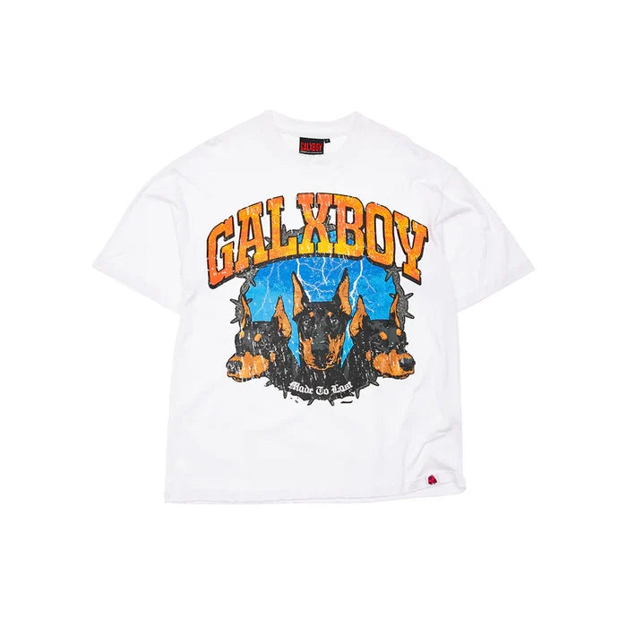 GALXBOY UNDERDOG T-SHIRT 'WHITE' - bamn.