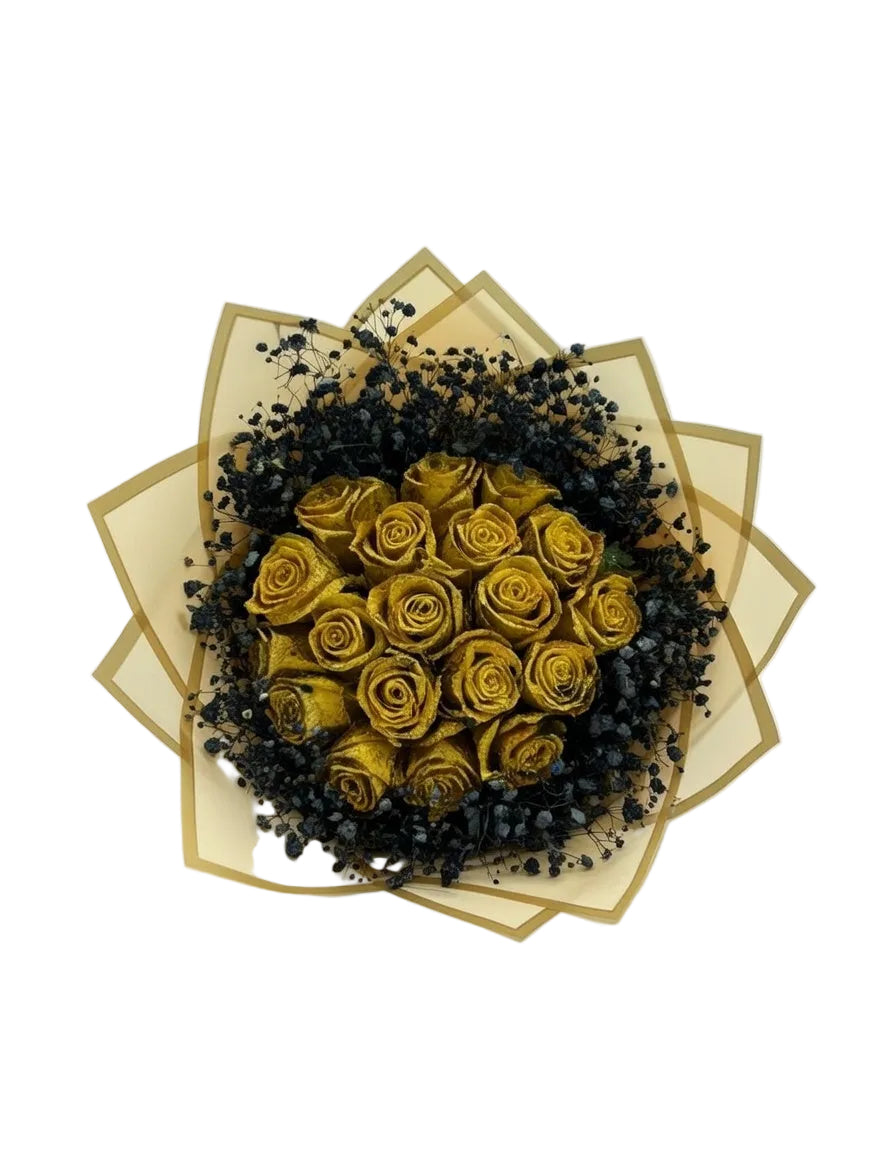 Glitter Flower Roses - bamn.